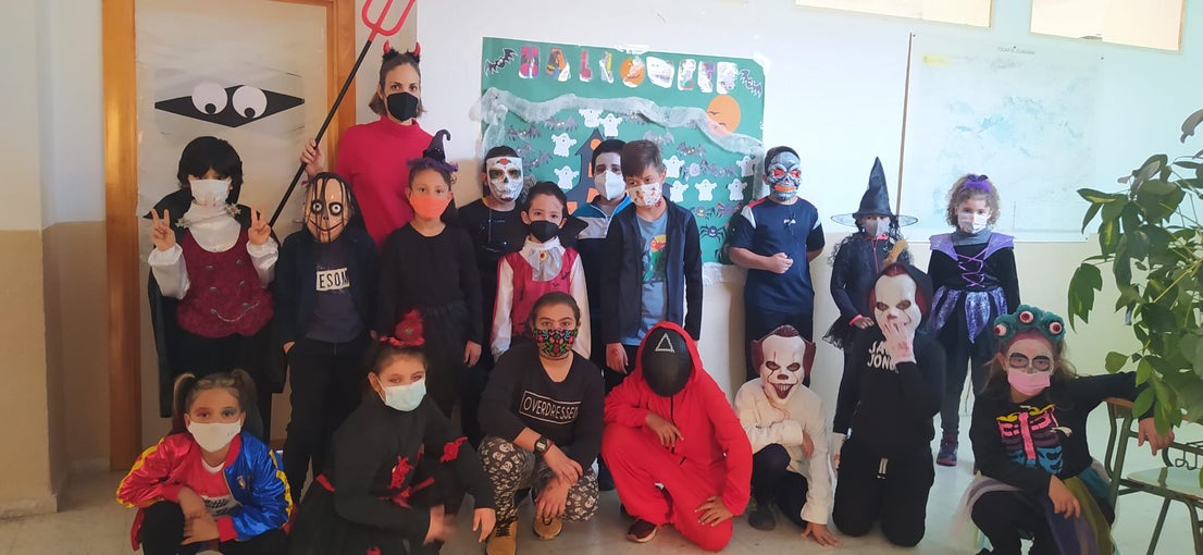 Fotos: Celebración de 'Todos los Santos' y Halloween en el Colegio Público 'César Hurtado Delicado'