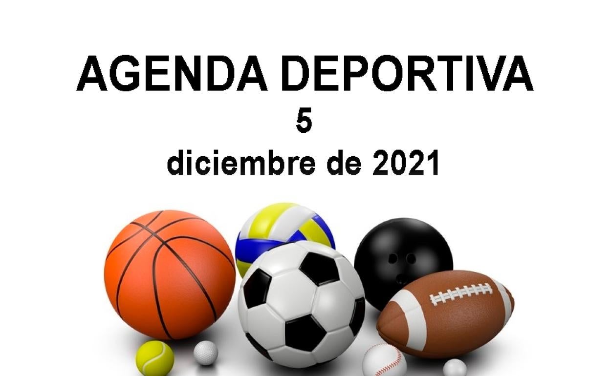 Agenda deportiva del fin de semana