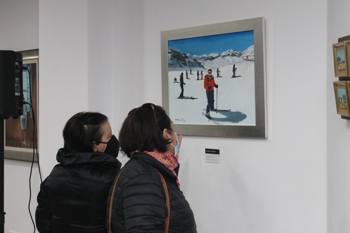 Fotos: Inauguración de la Exposición de Pintura de los Alumnos de Belén Rastrollo