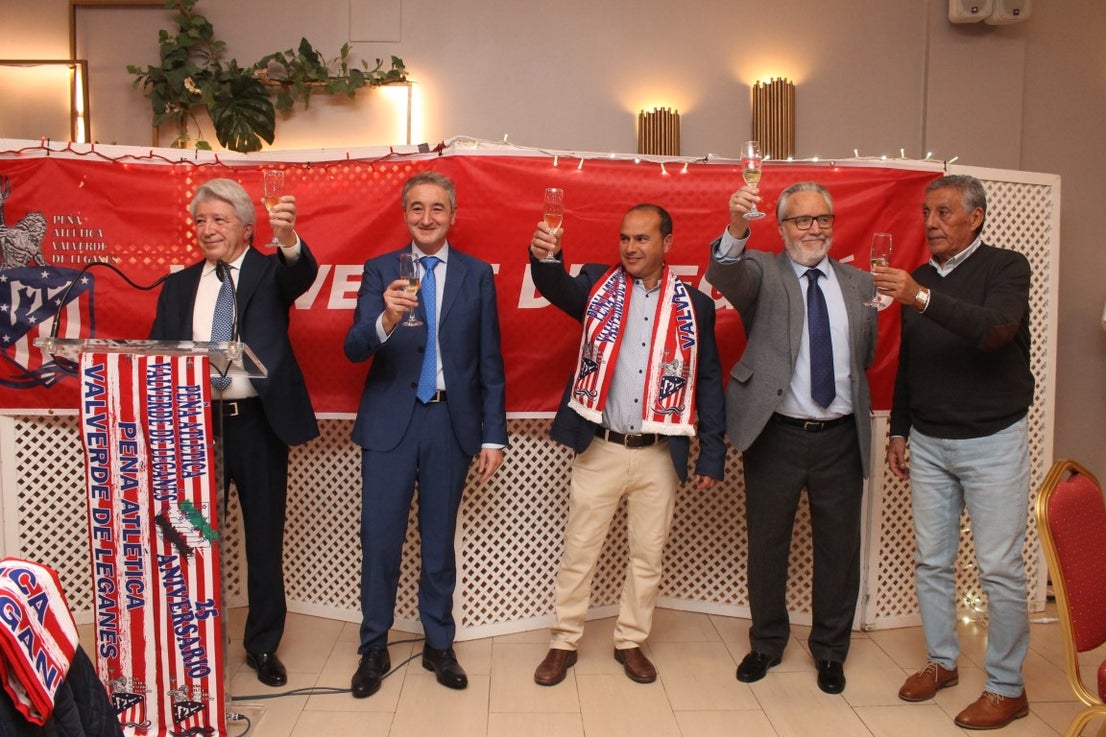 Fotos: 25º Aniversario de la Peña del Atlético de Madrid