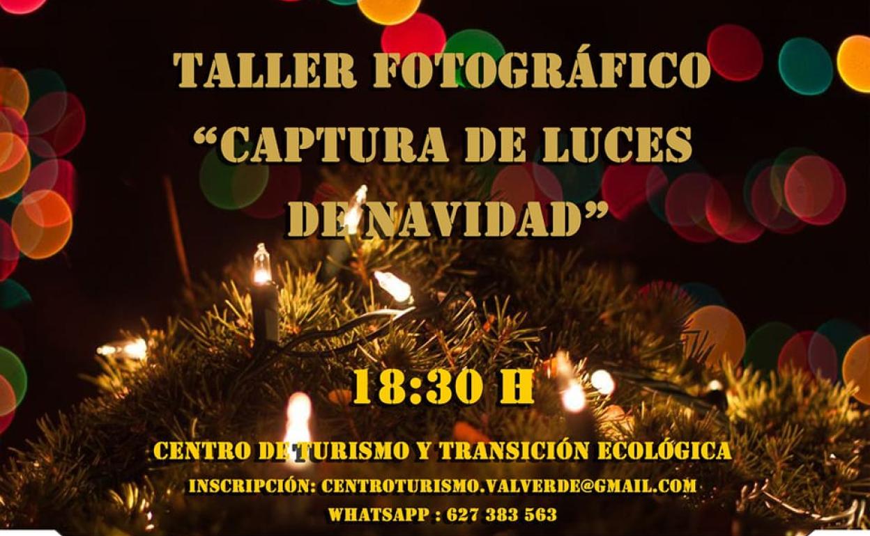 Este martes hay un taller de fotografía navideña