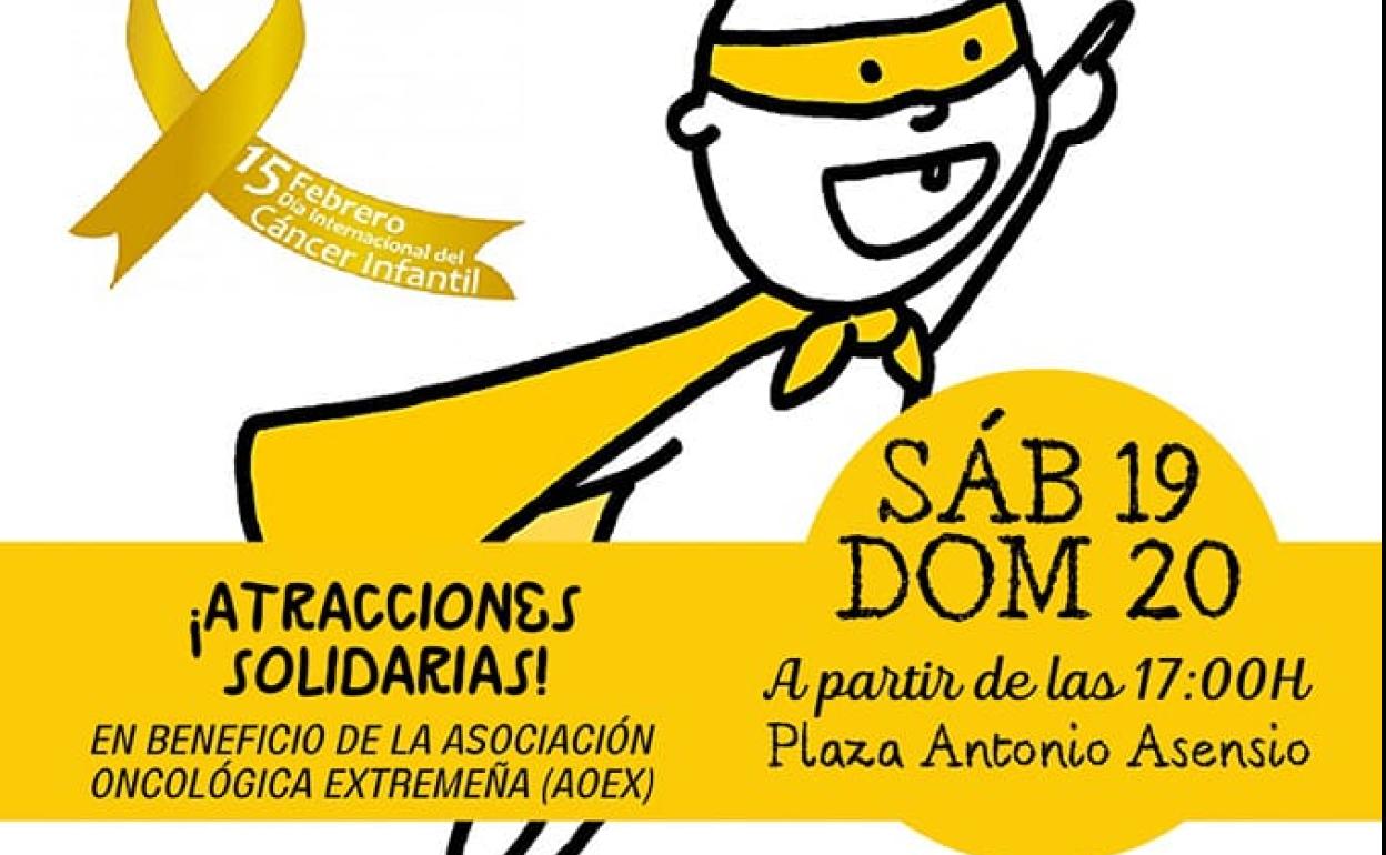 Este tarde y mañana hay atracciones solidarias para los más pequeños