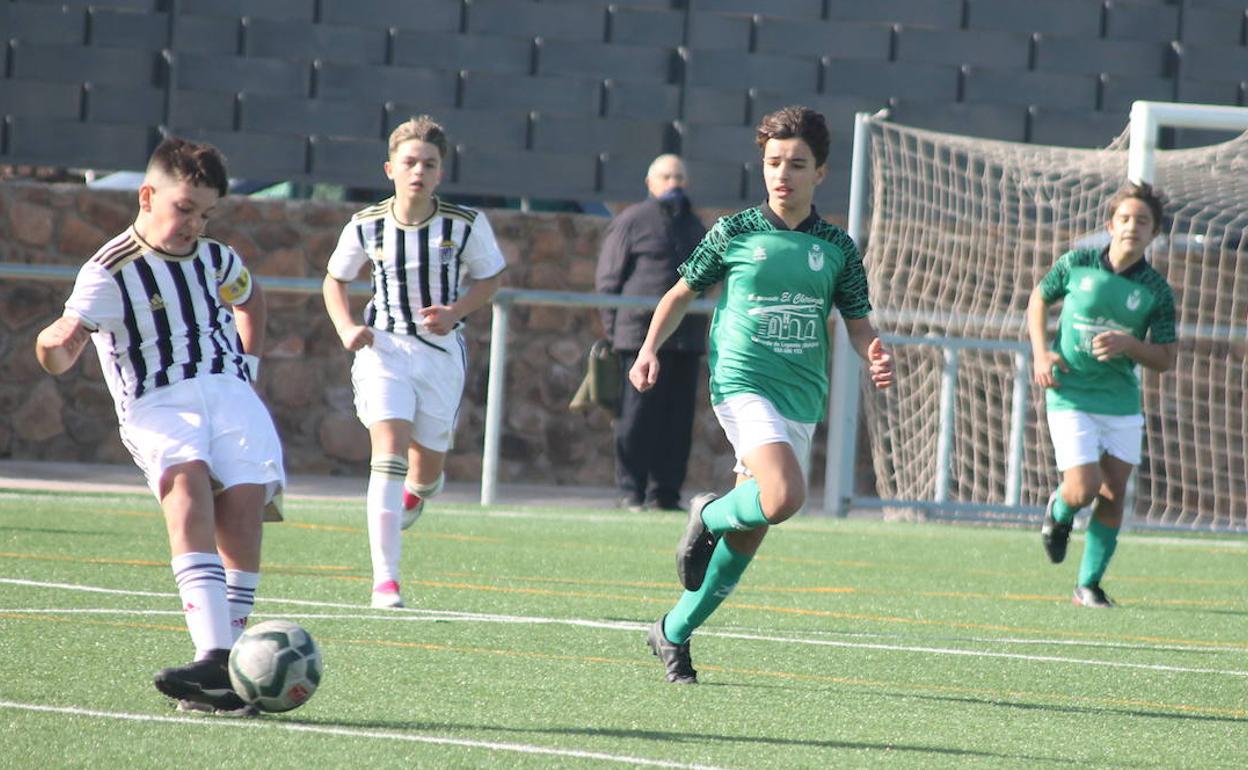 Lucas, autor de dos goles en los infantiles