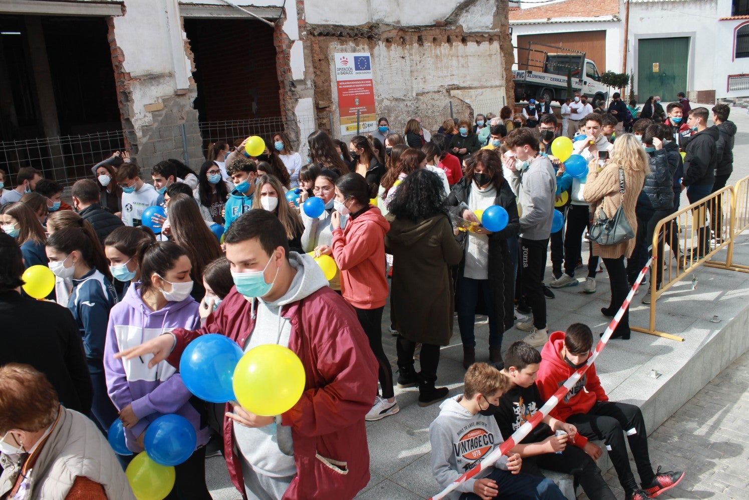Fotos: Concentración en apoyo a Ucrania