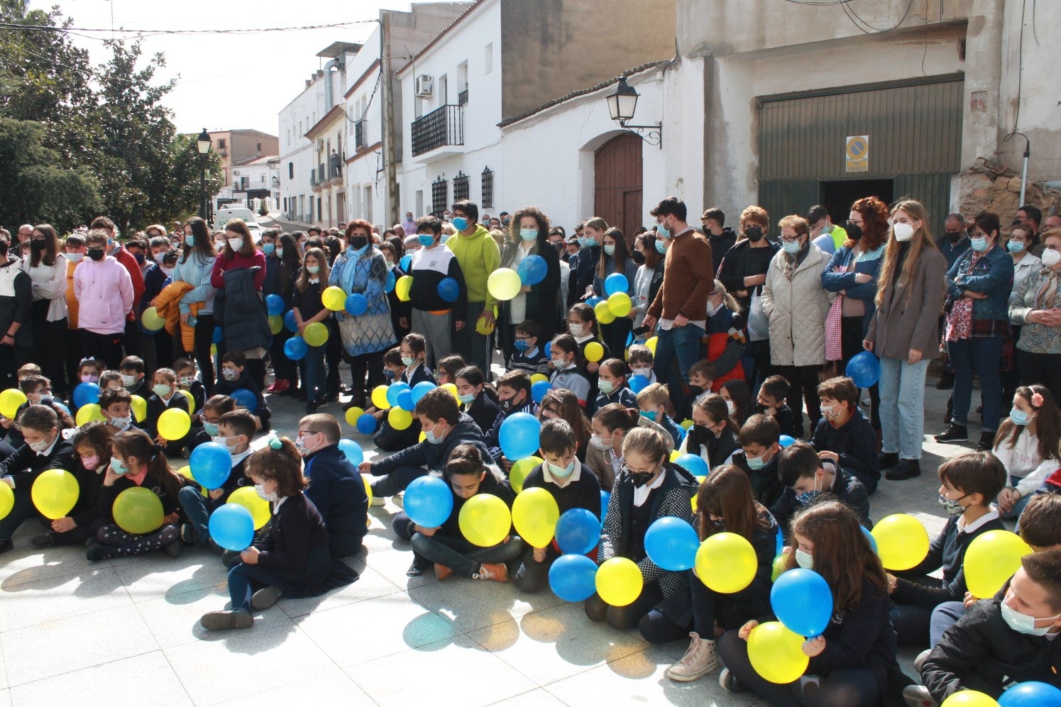 Fotos: Concentración en apoyo a Ucrania