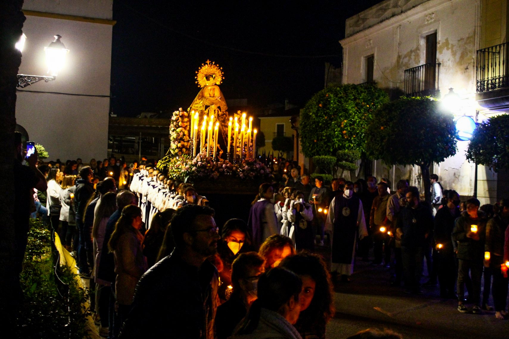 Fotos: Procesión del Silencio con la Nuestra Señora de la Soledad