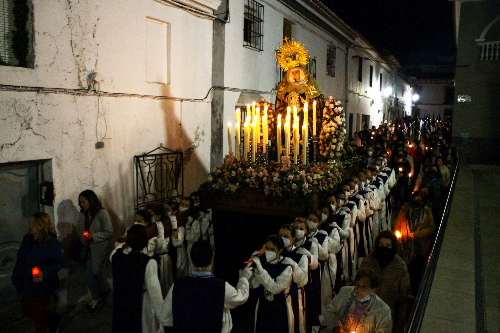 Fotos: Procesión del Silencio con la Nuestra Señora de la Soledad