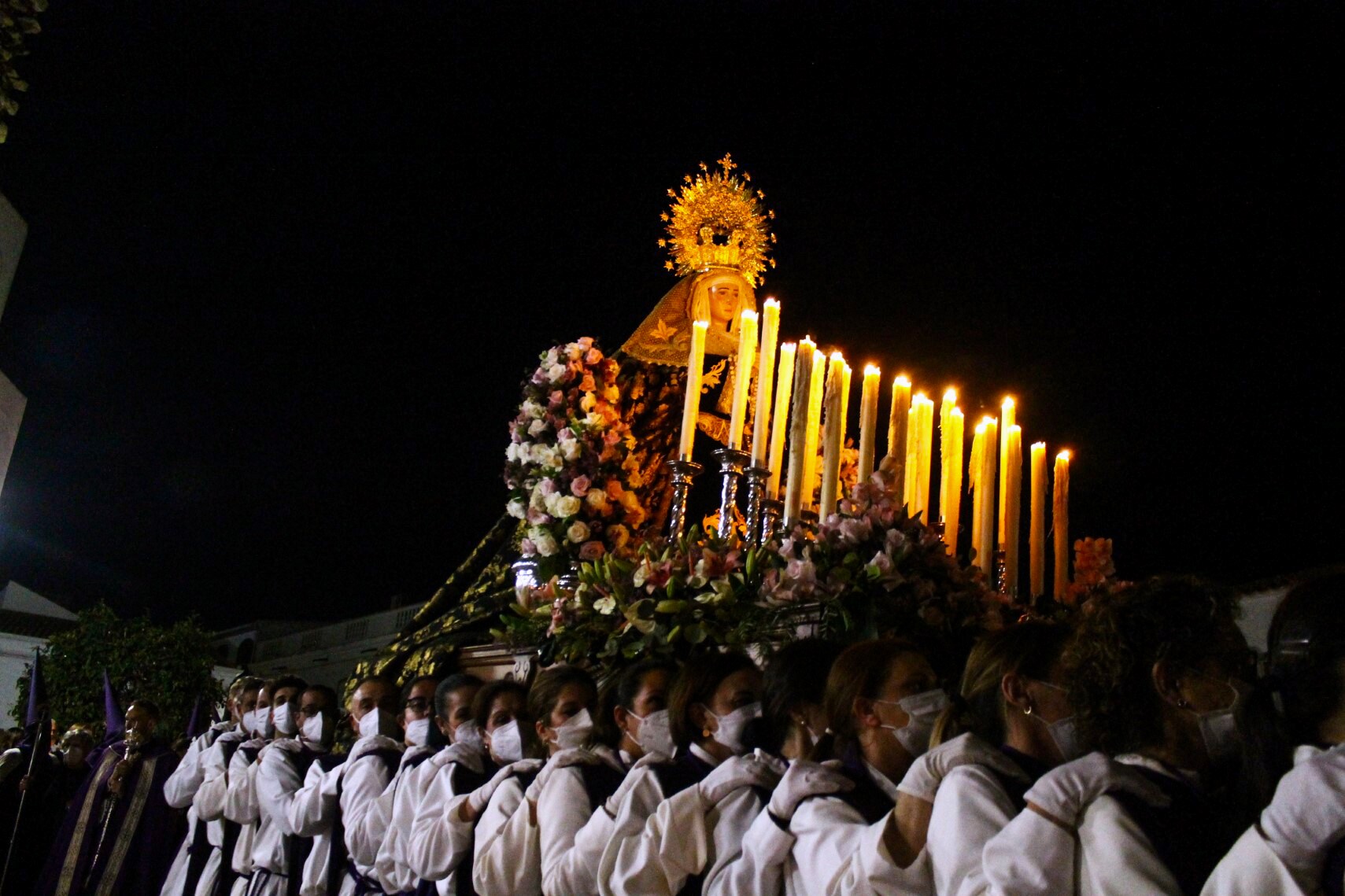 Fotos: Procesión del Silencio con la Nuestra Señora de la Soledad
