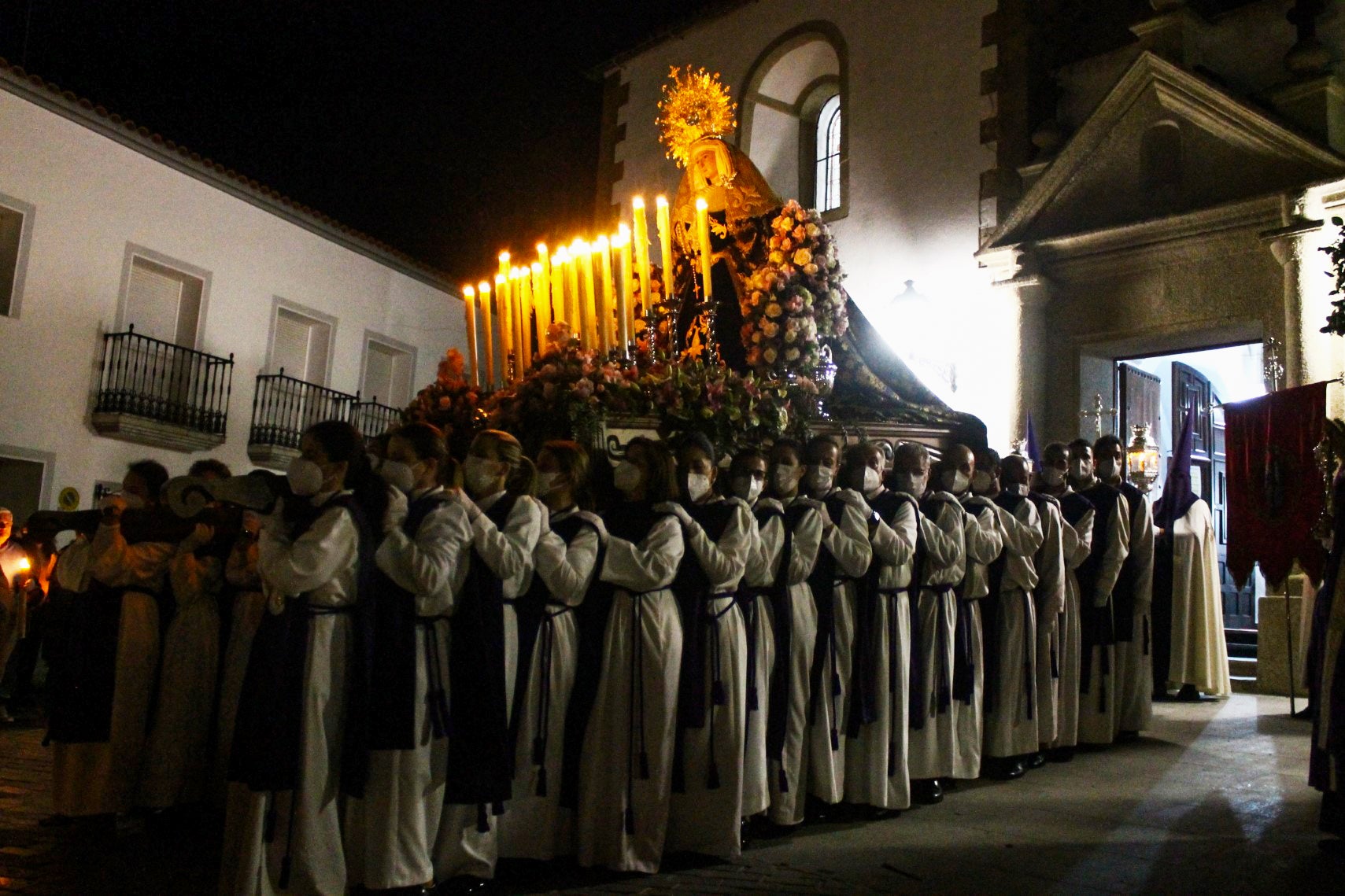Fotos: Procesión del Silencio con la Nuestra Señora de la Soledad