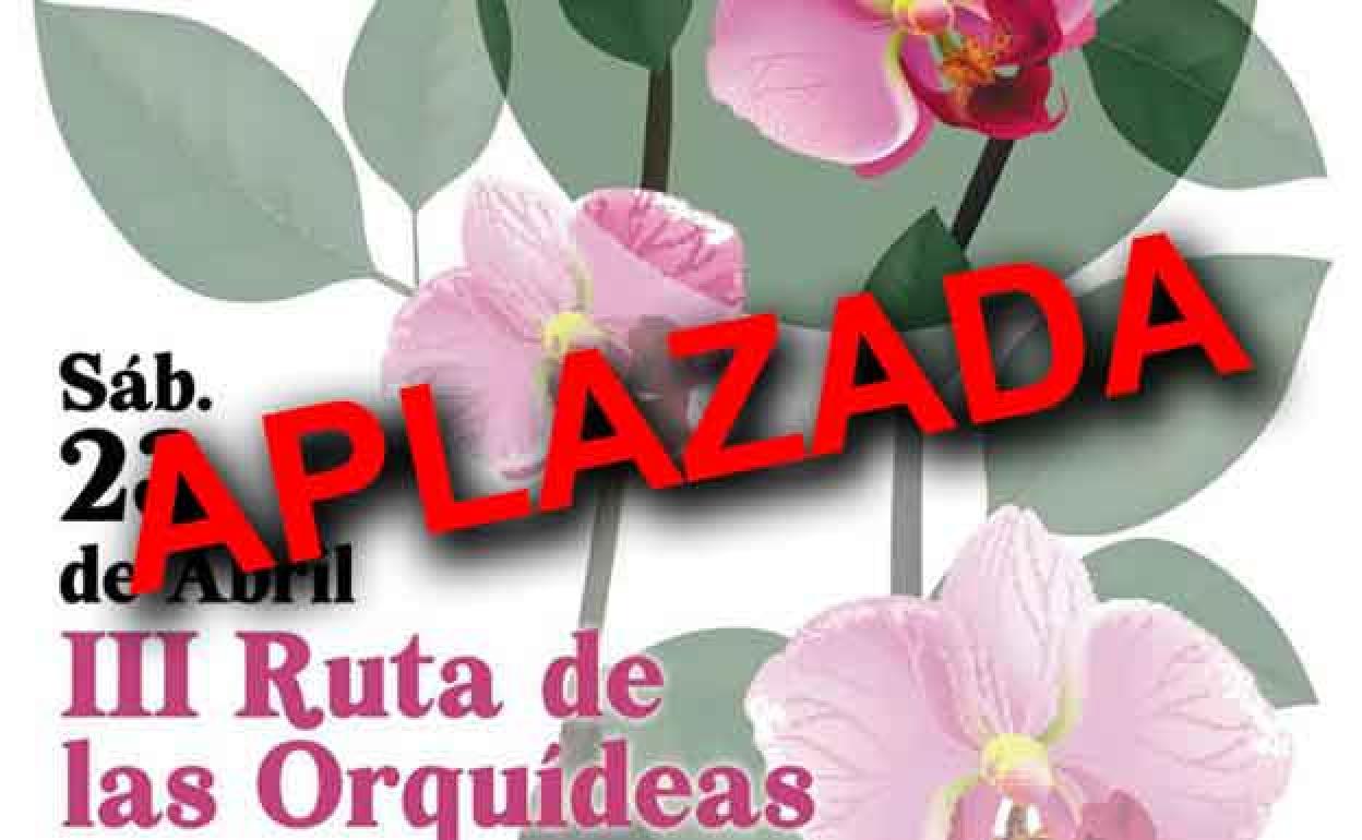 Se aplaza la III Ruta para la observación de las orquídeas silvestres