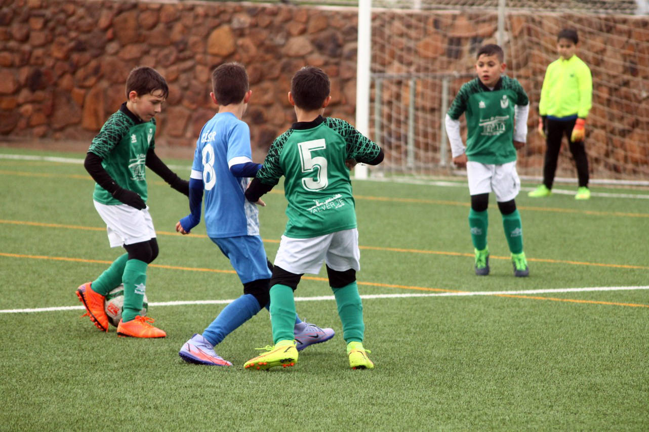 Fotos: Benjamines EMD Valverde – San Roque B