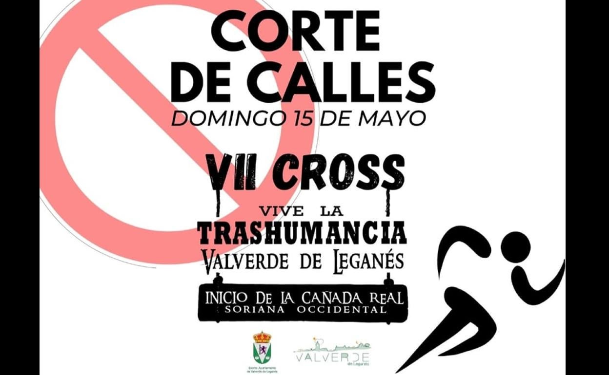 Cross 'Vive la Trashumancia': Este domingo se cortarán algunas calles con motivo del Cross 'Vive la Trashumancia'