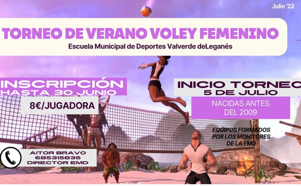 Voley: Se organiza un torneo de verano de voley femenino