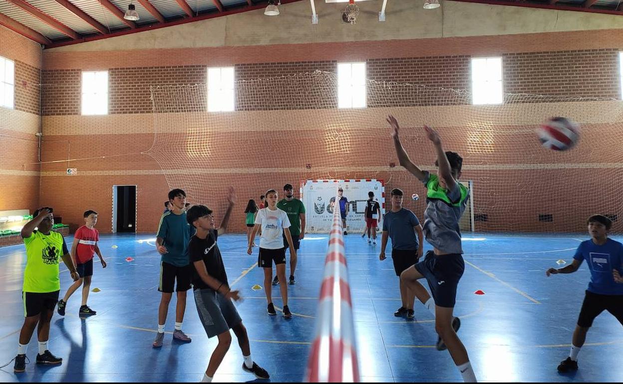 Partidos de Voley en el pabellón