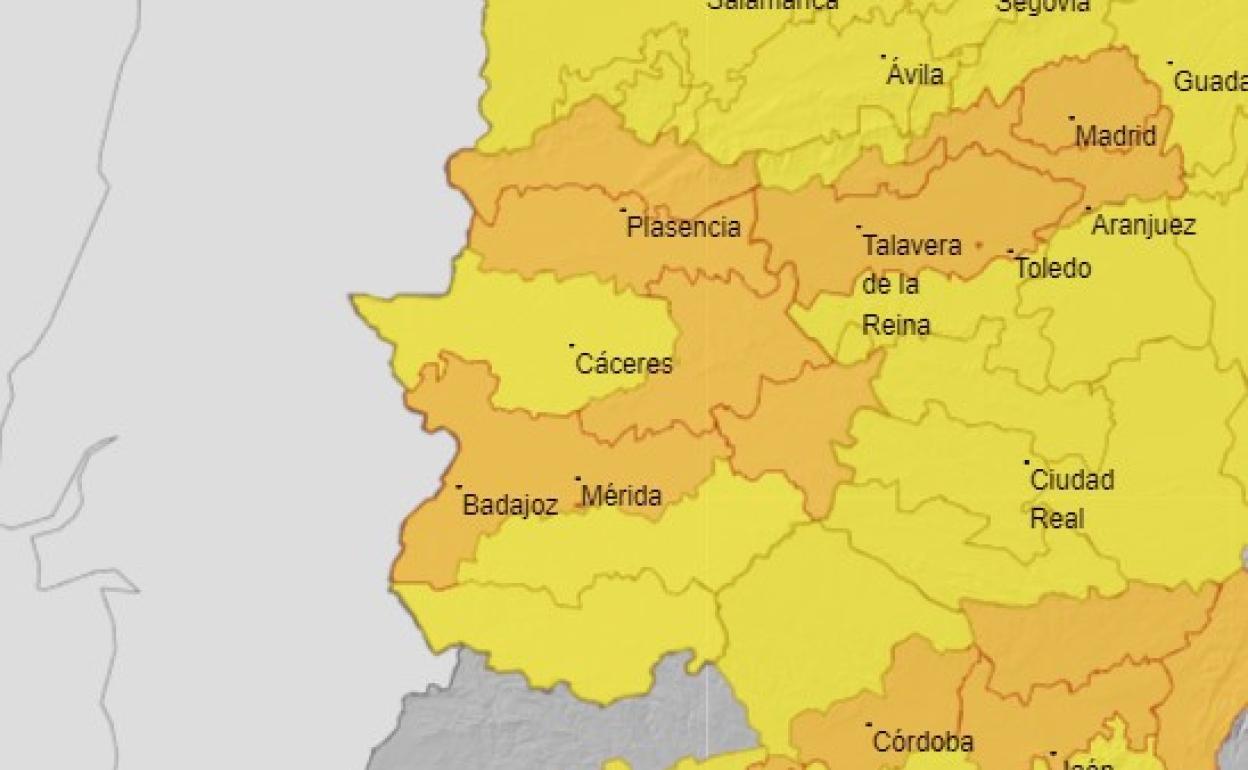 Altas temperaturas: Se activa la alerta naranja por altas temperaturas para este viernes y sábado