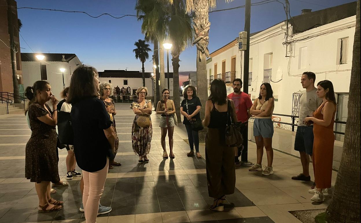 En el inicio del recorrido