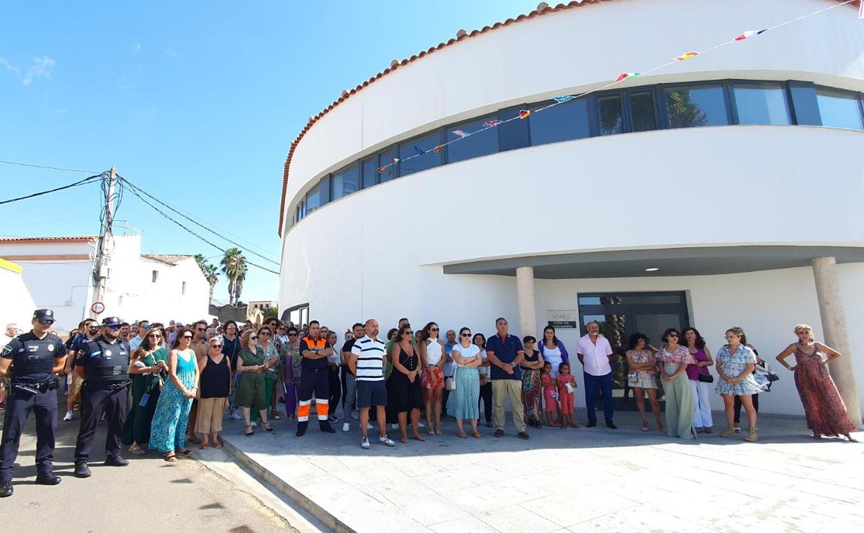 Minuto de Silencio celebrado en Valverde de Leganés