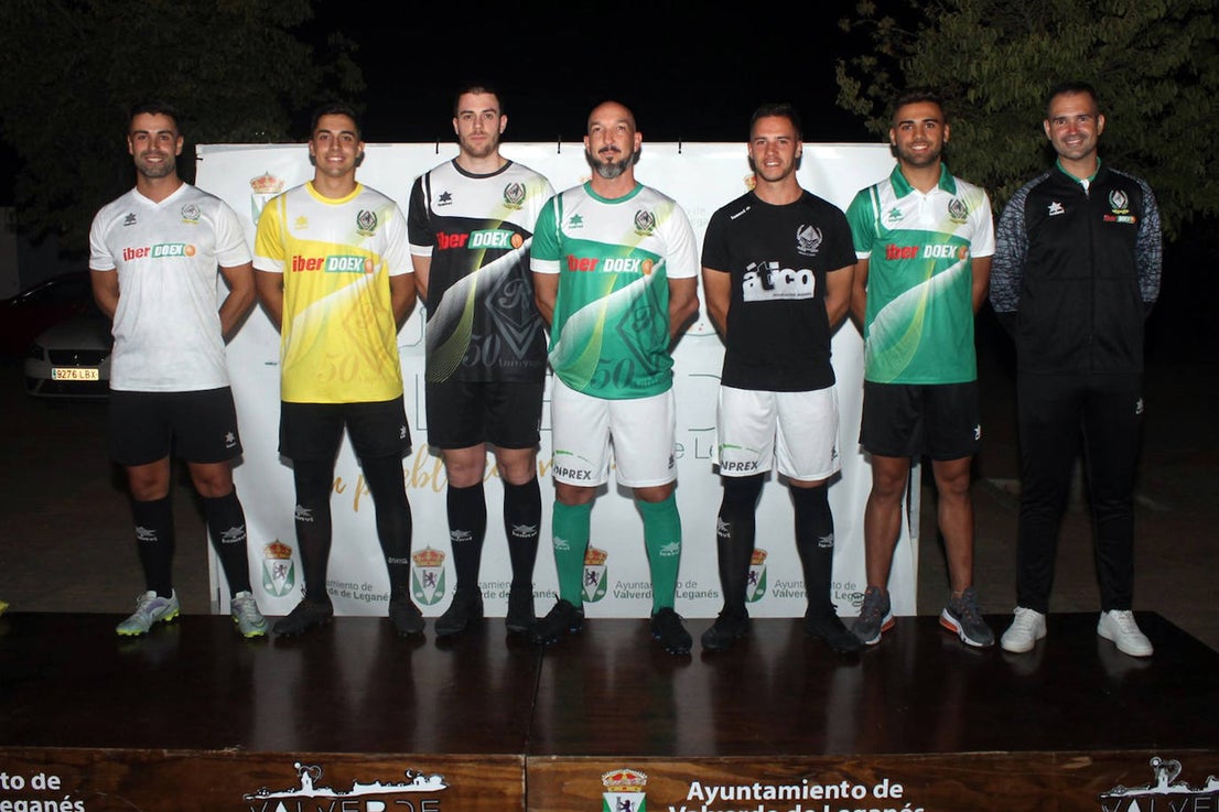 Fotos: Presentación de las plantillas y equipaciones del Racing Valverdeño