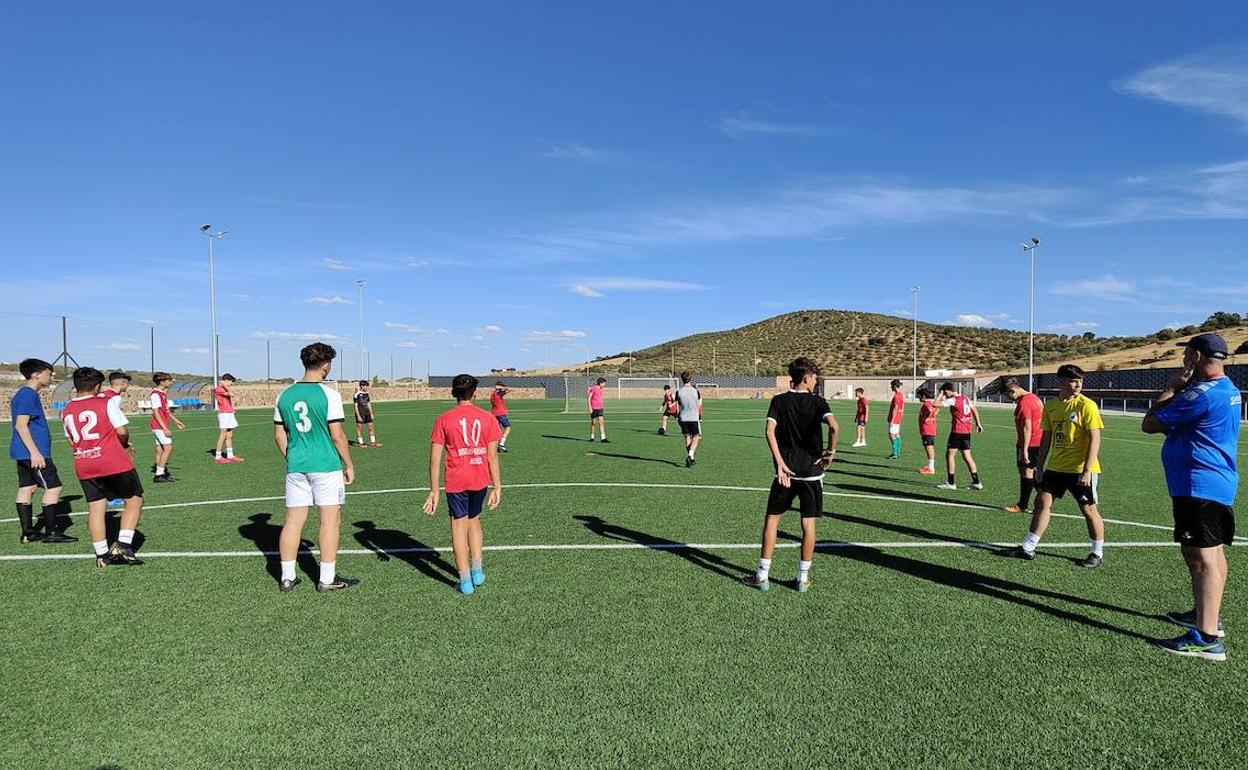 Entrenamientos de los cadetes