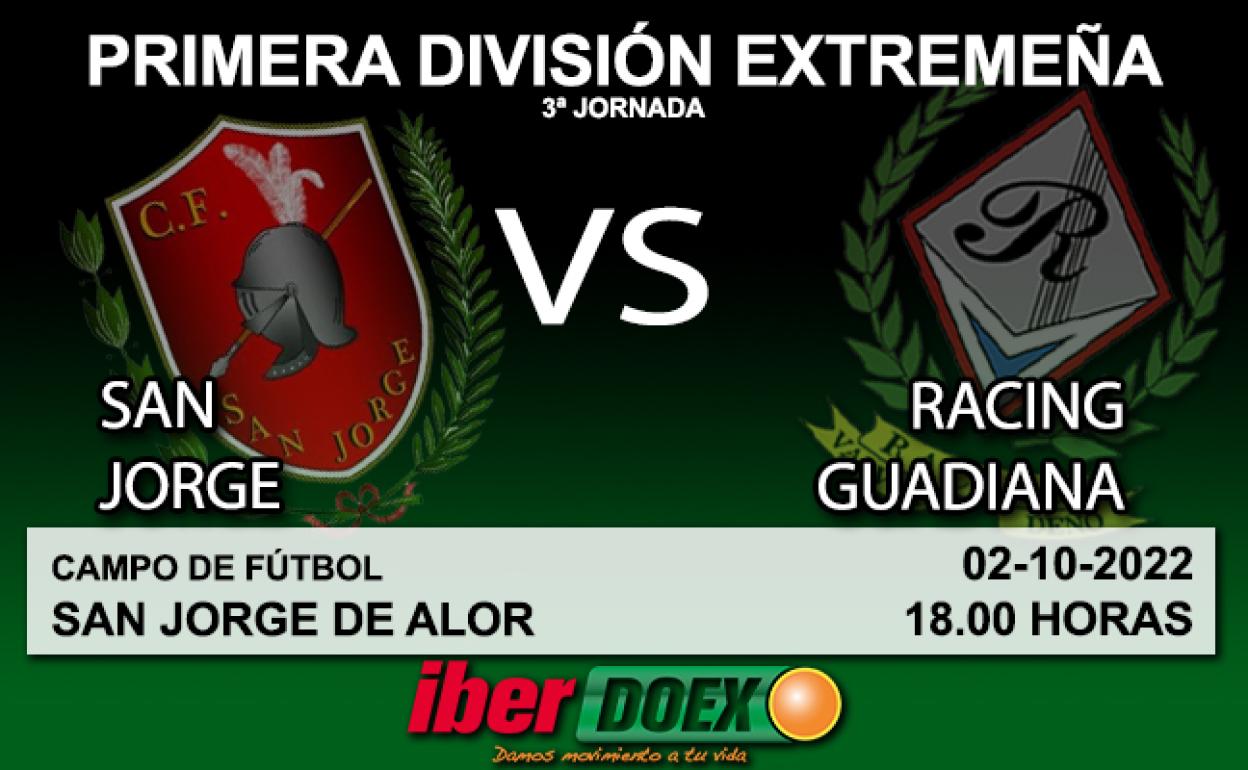 Primera División Extremeña: El San Jorge – Racing Valverdeño promete mucha emoción