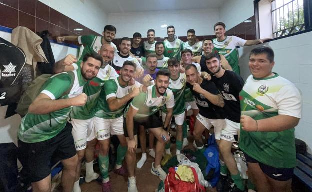 Los valverdeños celebran el triunfo