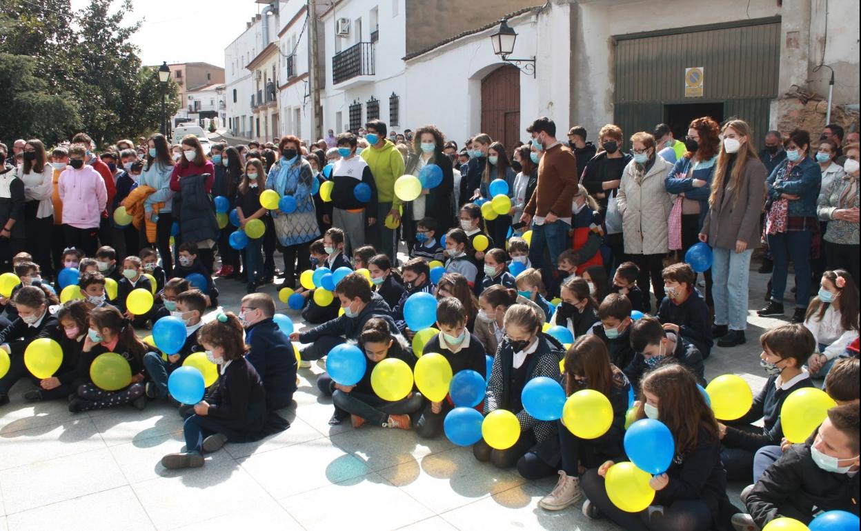 Actividades de apoyo a Ucrania llevadas a cabo en Valverde de Leganés
