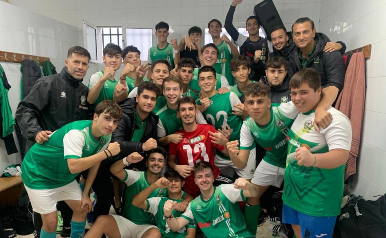 Los valverdeños celebran los tres puntos