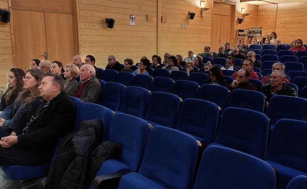 Algunos de los asistentes a la reunión