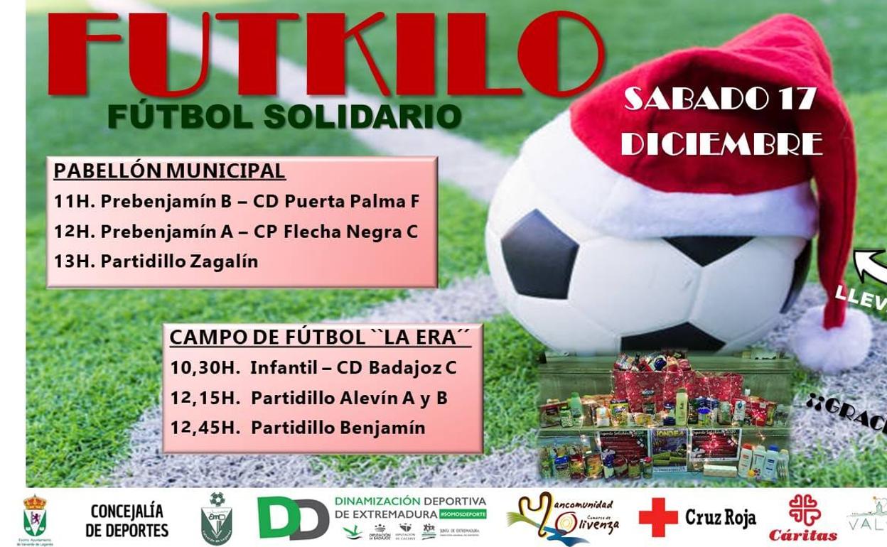 Deporte y solidaridad: A partir de las 10.30 horas se celebra Futkilo