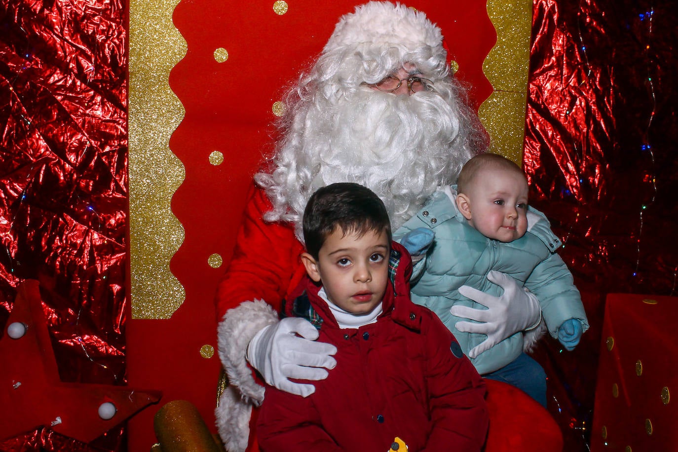 Fotos: Visita de Papá Noel