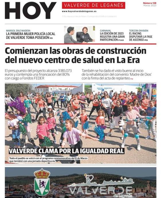 Publicada la edición 138 de HOY Valverde de Leganés
