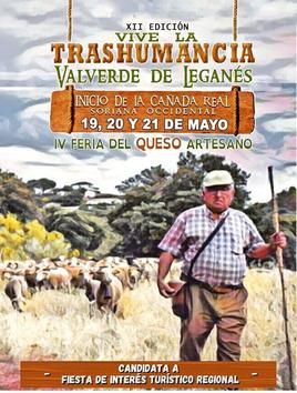 Cartel de la XII 'Vive la Trashumancia' y la IV Feria del Queso Artesano