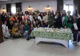 Algunas de las participantes en la actividad