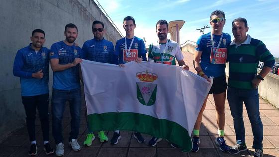 Los valverdeños consiguen buenos resultados en la Media Maratón Ciudad de Badajoz