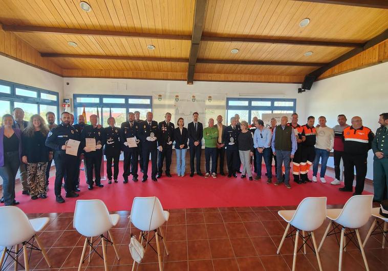 Valverde de Leganés celebra su I Día de la Policía Local
