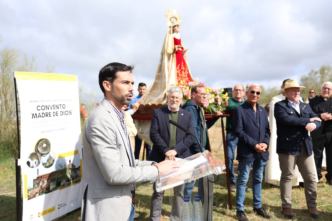Inicio de las obras del Convento 'Madre de Dios'