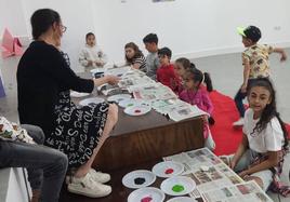 En el taller con Rocío Rodríguez Barragán