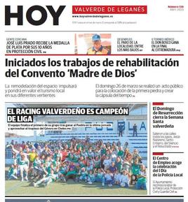 Este jueves ha salido publicada la edición 139 de HOY Valverde de Leganés