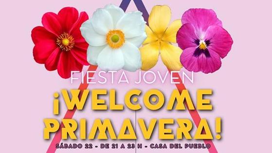 A las 21.00 horas comienza la Fiesta Joven 'Welcome Primavera'