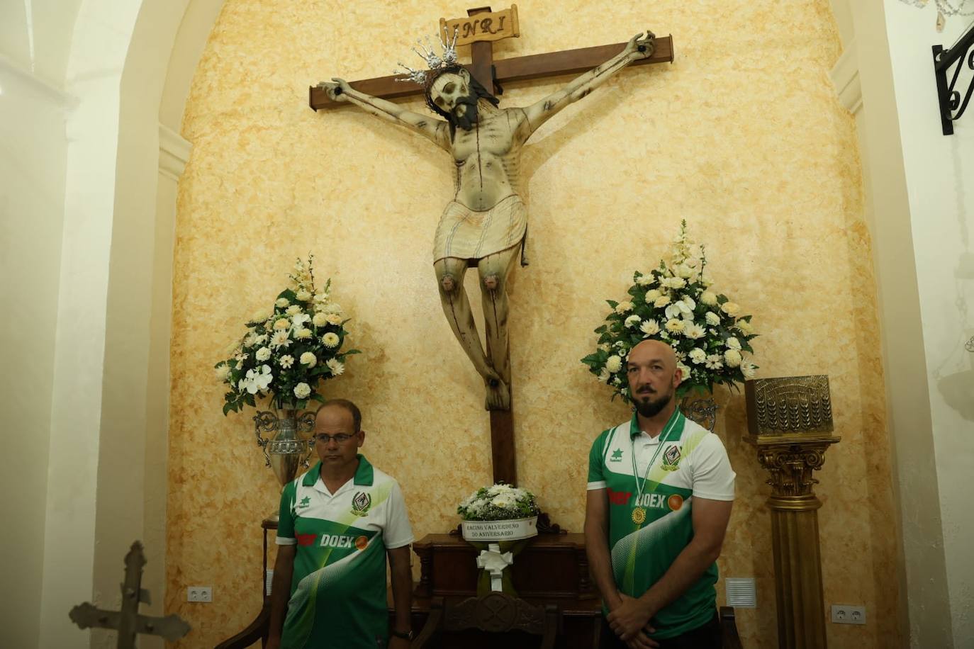 Recibimiento del Ayuntamiento al Racing Valverdeño