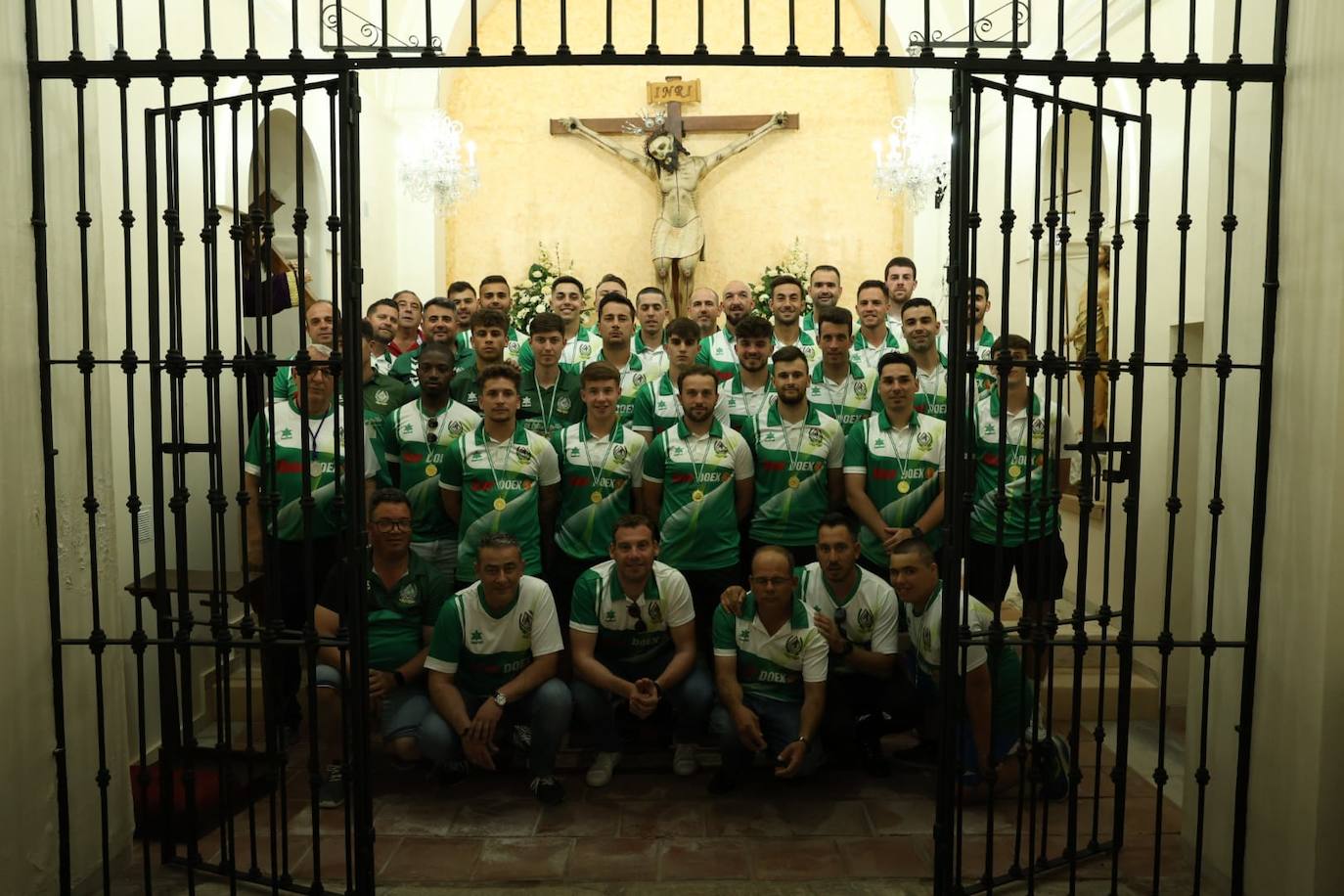 Recibimiento del Ayuntamiento al Racing Valverdeño