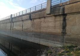 Nivel del pantano de Piedra Aguda