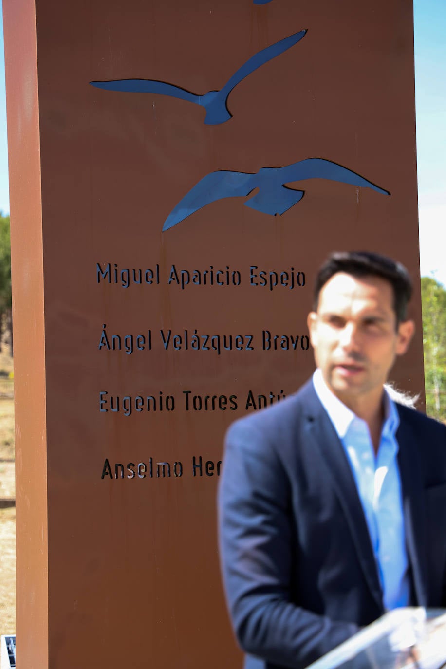 Homenaje a las víctimas del campo de concentración de Mauthausen