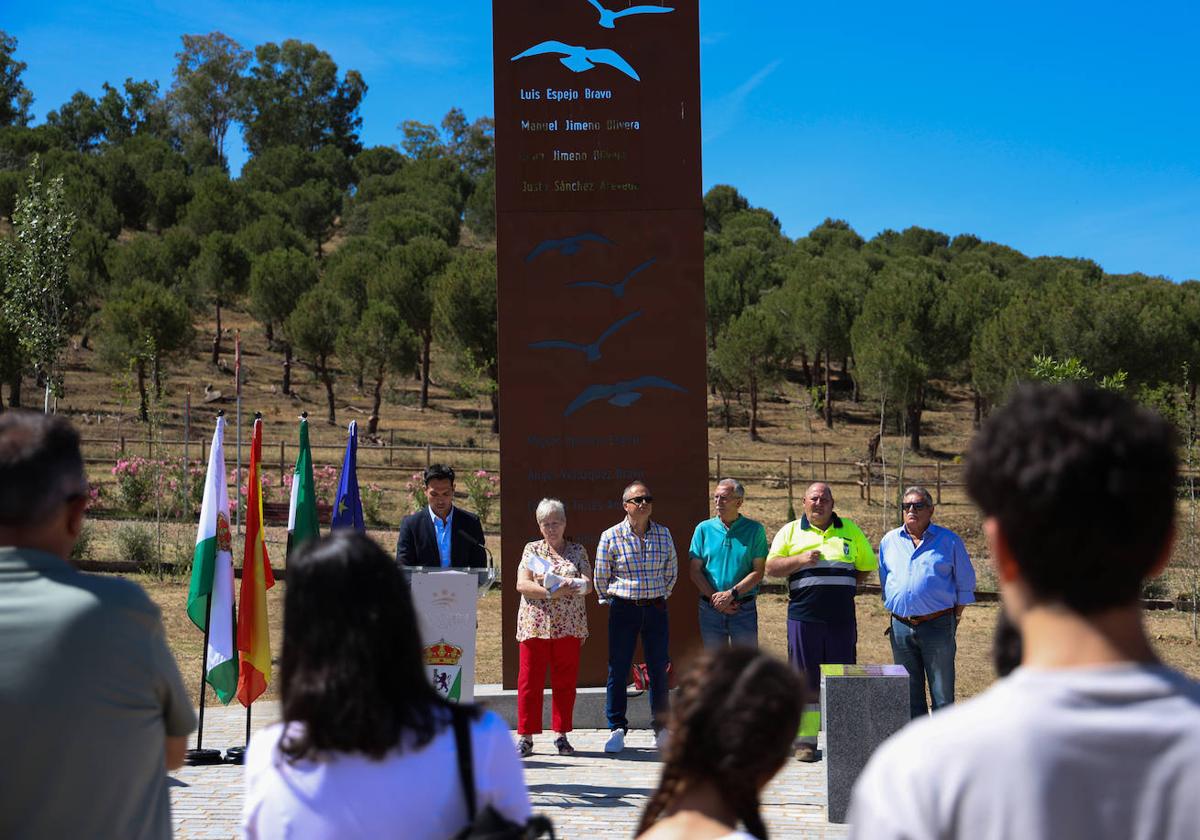 Homenaje a las víctimas del campo de concentración de Mauthausen
