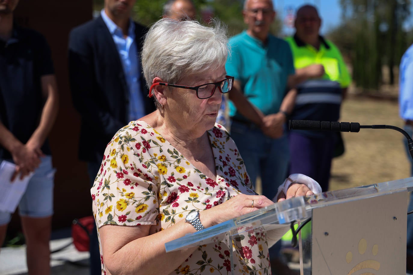 Homenaje a las víctimas del campo de concentración de Mauthausen