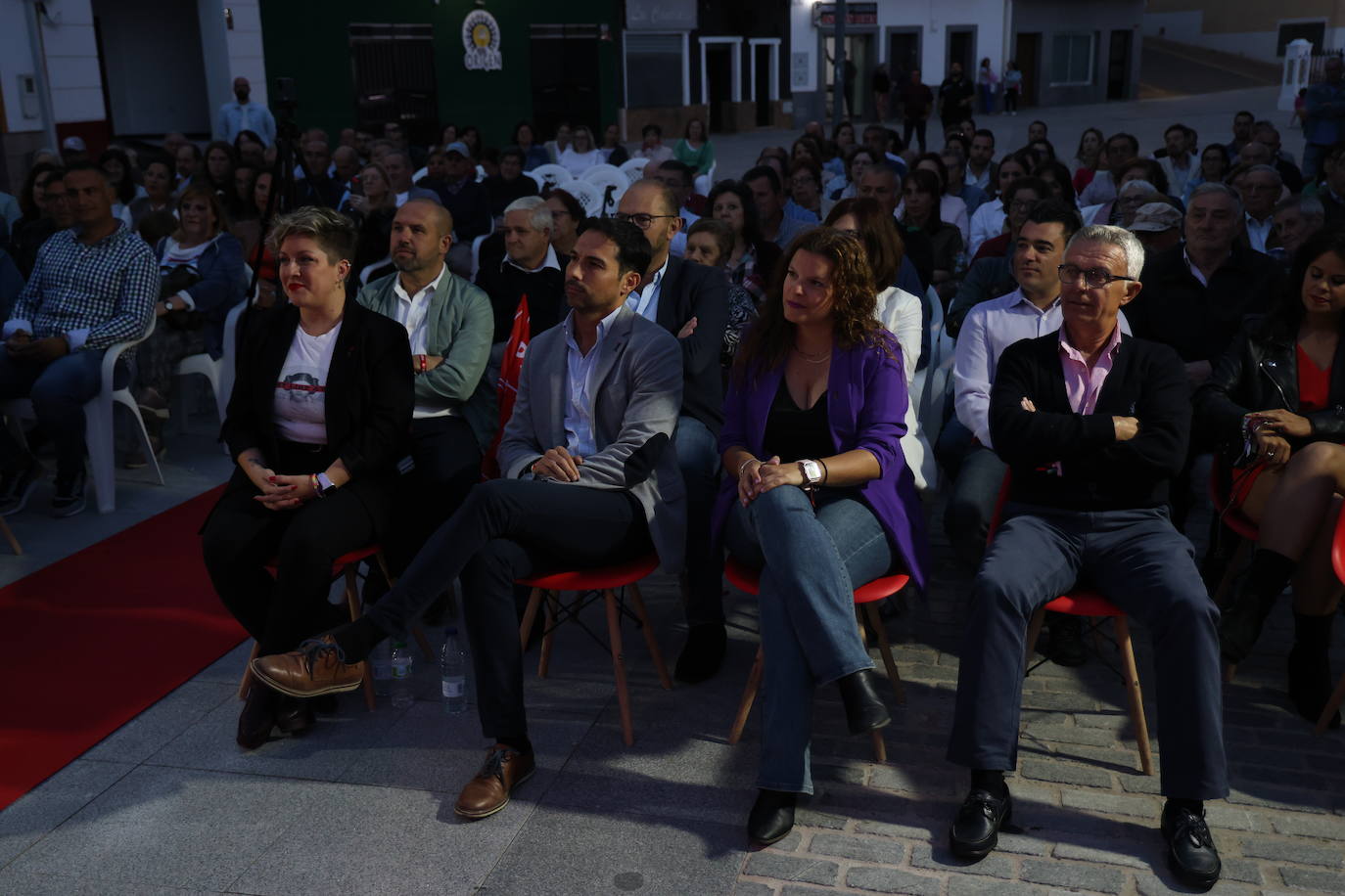 Mitin del Partido Socialista