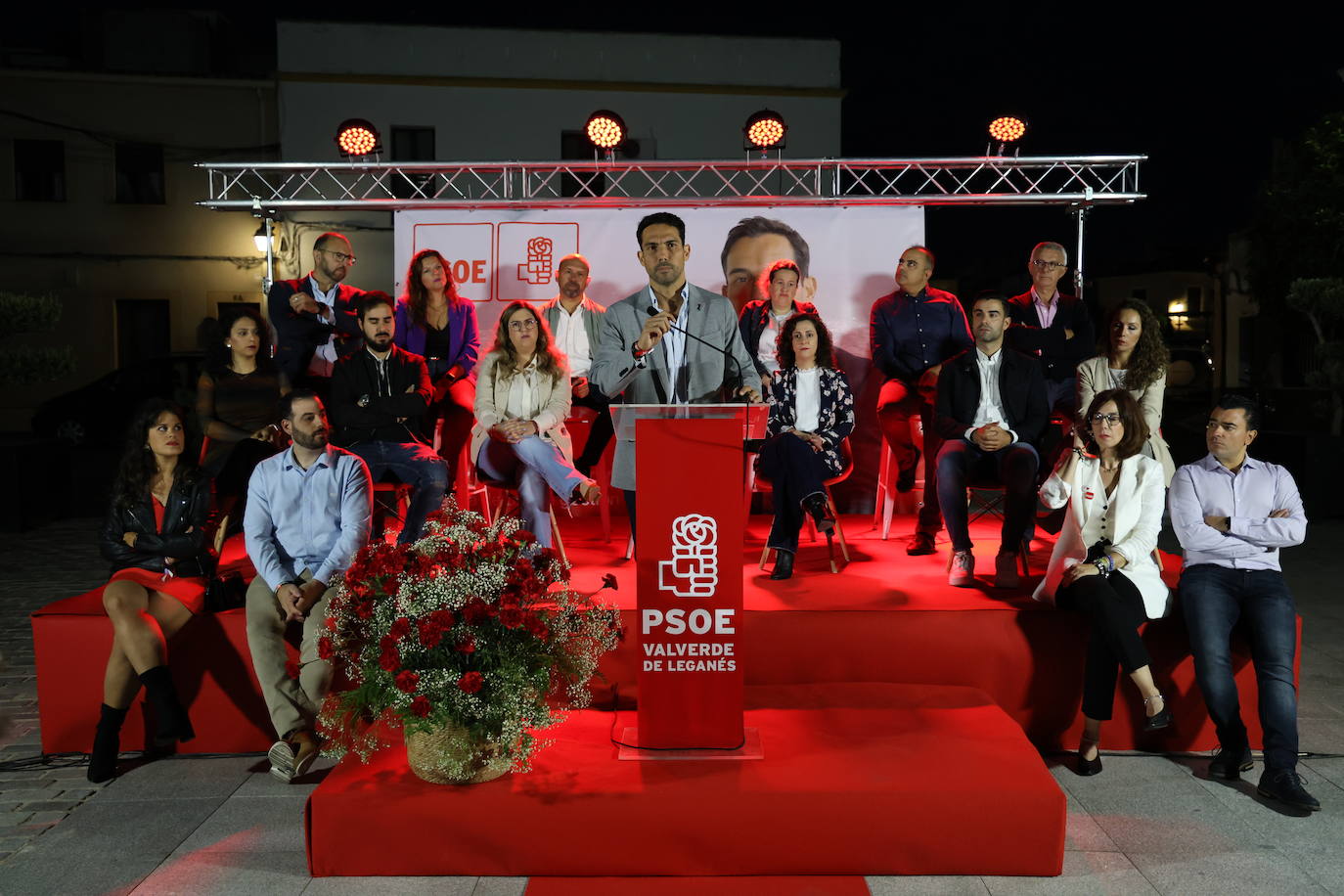 Mitin del Partido Socialista