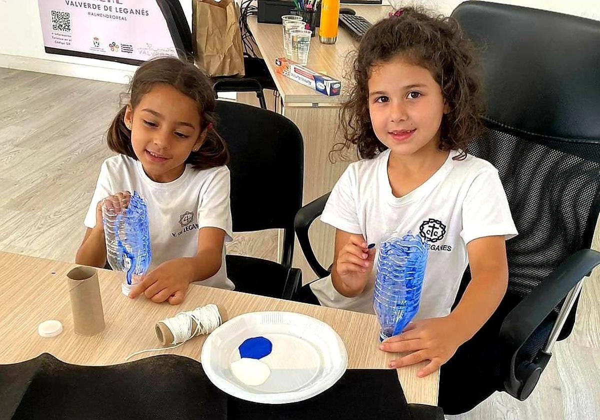 Celebrado el taller infantil de reciclaje