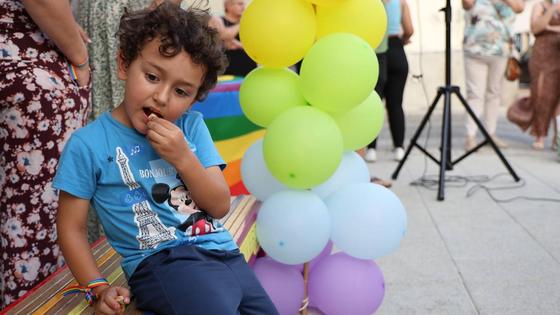 Los valverdeños y valverdeñas reivindican el Día del Orgullo LGTBI
