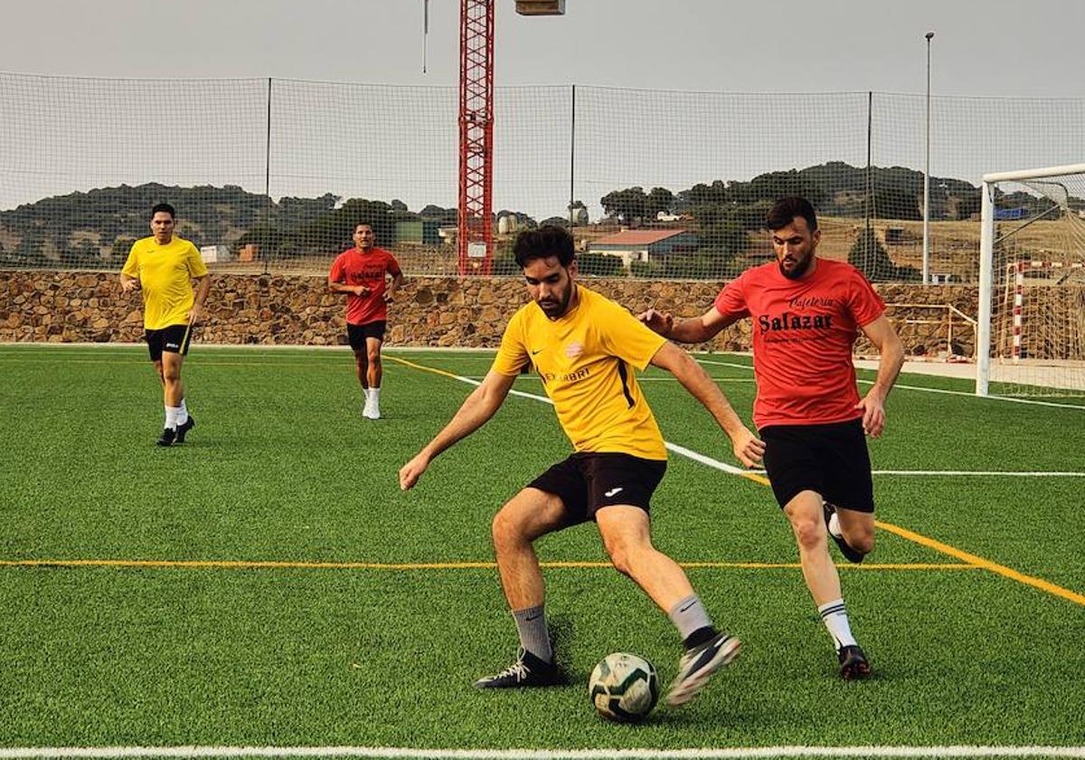 Empate a cinco en el partido de la jornada, Cafetería Salazar – Descansillo / Excarbri